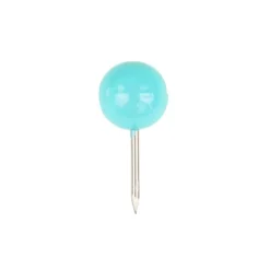 JAM PAPER Round Head Push Pins Teal 100/Pack (346RTTE) -Office Supplies GUEST 3ad34295 1fea 402b addf 831d0f6bb9ec
