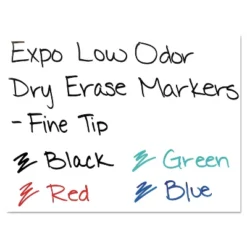 EXPO Low Odor Dry Erase Marker Fine Point Red Dozen 86002 8 EXPO Low Odor Dry Erase Marker Fine Point Red Dozen 86002 -Office Supplies GUEST 3f0cf1a2 676b 4186 8e15 1fa6892a5d6d