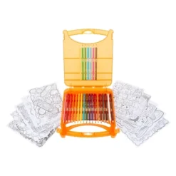 Crayola 65pc Create & Color Kit With Colored Pencils