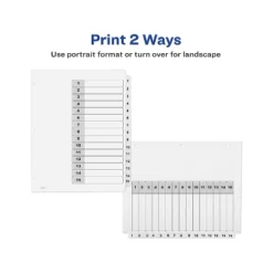 Avery Pre-Printed 15-Tab Numeric Dividers Customizable 11825 -Office Supplies GUEST 3f88cb88 951c 4471 9adc 05bf40665c0c