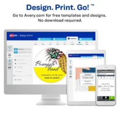 Avery Round Labels 2" Dia Gold Foil 96/Pack 22831 -Office Supplies GUEST 4239856f 4fc9 484b aff5 34e5fe57a1b5