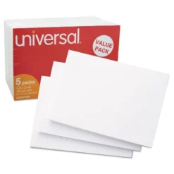 UNIVERSAL Unruled Index Cards 4 X 6 White 500/Pack 47225 -Office Supplies GUEST 4267a7b1 b407 4ebf bf19 febaa690eba0