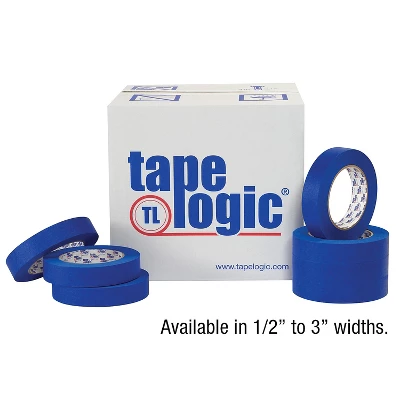 Tape Logic 3000 Painter's Tape 5.2 Mil 1" X 60 Yds. Blue 36/Case T9353000 4 Tape Logic 3000 Painter's Tape 5.2 Mil 1" X 60 Yds. Blue 36/Case T9353000 - Image 4