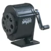 School Smart Multi-Hole Metal Pencil Sharpener, Black