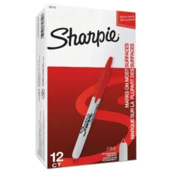 Sharpie Retractable Permanent Marker Fine Point Red 32702 -Office Supplies GUEST 460a546c 2e38 4ae0 a9a4 fc88454af5ec