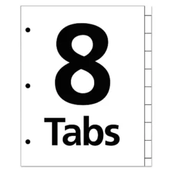 Avery Index Maker Print & Apply Clear Label Sheet Protector Dividers 8-Tab Letter 75501 9 Avery Index Maker Print & Apply Clear Label Sheet Protector Dividers 8-Tab Letter 75501 -Office Supplies GUEST 46a8936a 2e06 4f6b 9ff3 71dfab0520a7