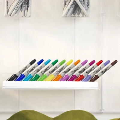 Sharpie 12pk Permanent Markers Brush And Ultra Fine Twin Assorted Colors 1 Sharpie 12pk Permanent Markers Brush And Ultra Fine Twin Assorted Colors
