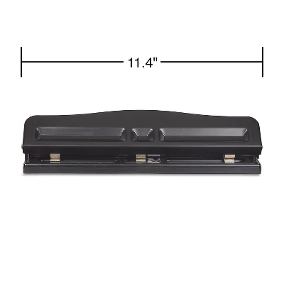 MyOfficeInnovations Adjustable Punch 10 Sheet Capacity Black (24539-CC/10574) 799809 3 MyOfficeInnovations Adjustable Punch 10 Sheet Capacity Black (24539-CC/10574) 799809 - Image 3