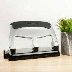 EZ Squeeze Hole Punch 40 Sheet Capacity Silver And Black - Bostitch -Office Supplies GUEST 4817d257 93d8 4feb bfbe de972e0f2949