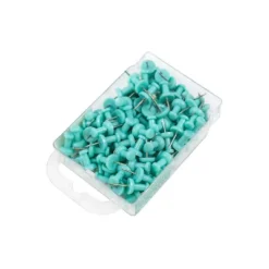 JAM Paper Colored Pushpins Teal Push Pins 2 Packs Of 100 22432067A 5 JAM Paper Colored Pushpins Teal Push Pins 2 Packs Of 100 22432067A -Office Supplies GUEST 49148f6c 3cf1 481b 9e81 6b23107119ae