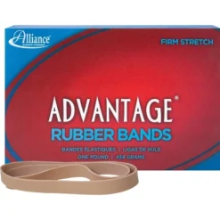 Alliance Rubber Bands Size 107 1 Lb. 7"x5/8" Approx. 40/BX 27075