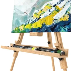 Arteza Large Wooden Tripod Art Easel - 78 Inch -Office Supplies GUEST 4a88fc7d d414 4281 9f00 7a032d084852