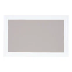 29.5" X 45.5" Whitley Pinboard White - Kate & Laurel All Things Decor