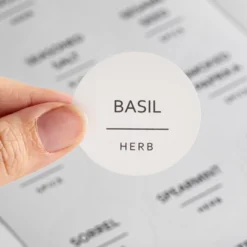 Talented Kitchen 144 Spice Labels Stickers, White Spice Jar Labels Preprinted For Spice Jar Lids, Seasoning Herbs Spice Rack Organization, Round 1.5in -Office Supplies GUEST 4e311078 f8e4 4e0c 9b37 17f4657a6be5