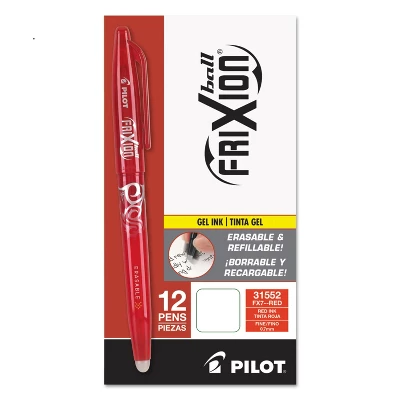 Pilot FriXion Ball Erasable Gel Ink Stick Pen Red Ink .7mm 31552 2 Pilot FriXion Ball Erasable Gel Ink Stick Pen Red Ink .7mm 31552 - Image 2