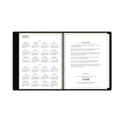 Day Designer 2023-24 Academic Refillable Planner Faux Leather Hard Cover 8.5"x11" Weekly/Monthly Wirebound Black -Office Supplies GUEST 51c98a65 74cf 42bf a94b c2223a096d00