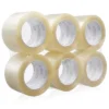 Sure-Max Extra-Wide Shipping & Packing Tape (3" X 110 Yard/330' Each) - Moving & Adhesive Carton Sealing - 2.0mil Clear - 6 Rolls
