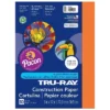 Pacon Tru-Ray 9" X 12" Construction Paper Orange 50 Sheets/Pack 5 Packs (PAC103002-5)