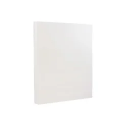JAM Paper Strathmore 80 Lb. Cardstock Paper 8.5" X 11" Bright White 250 Sheets/Ream (144000B)