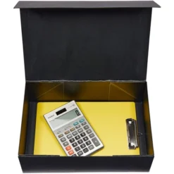 Stockroom Plus 5 Pack Hard Document Storage Box With Magnetic Closure Lid (13.5 X 9 X 4 In) -Office Supplies GUEST 5579e84e 1a5f 4815 9050 9cd695e0c30b