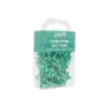 JAM Paper Colored Pushpins Teal Push Pins 2 Packs Of 100 22432067A