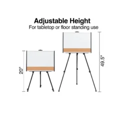 MyOfficeInnovations Tripod Display Easel 49" Black Aluminum (28070) 1843011 -Office Supplies GUEST 57589fcf 31ab 4d7a a226 33af81113fa3