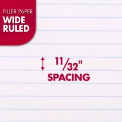 Mead Notebook Filler Paper, Wide Ruled, 150 Sheets Per Pack, 3 Packs 6 Mead Notebook Filler Paper, Wide Ruled, 150 Sheets Per Pack, 3 Packs -Office Supplies GUEST 58f283fe 95a9 4ed6 8cfa b92c0eeacb52