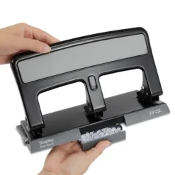 MyOfficeInnovations One-Touch 26614 Heavy-Duty 3-Hole Punch 30-Sheet Capacity Black 884279 -Office Supplies GUEST 59f74fbe cab2 4cd2 95a8 886a32493343