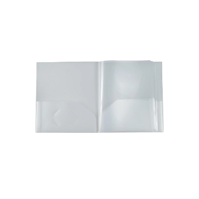 JAM Paper 10-Pocket Heavy Duty Folders Clear 2/Pack (389MP10clb) 389MP10CLB 1 JAM Paper 10-Pocket Heavy Duty Folders Clear 2/Pack (389MP10clb) 389MP10CLB