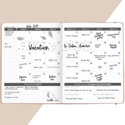 Undated Planner PRO Weekly 8.5"x11" Rose Gold - Clever Fox -Office Supplies GUEST 5c1271e7 92c7 4070 9a1c d3bec14cd1d1
