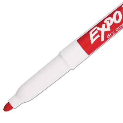 EXPO Low Odor Dry Erase Marker Fine Point Red Dozen 86002 2 EXPO Low Odor Dry Erase Marker Fine Point Red Dozen 86002 - Image 2