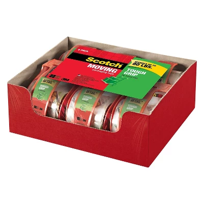 Scotch Tape Moving/Packaging 1.88" X 22.2 Yards 6/PK Clear 1506 2 Scotch Tape Moving/Packaging 1.88" X 22.2 Yards 6/PK Clear 1506 - Image 2