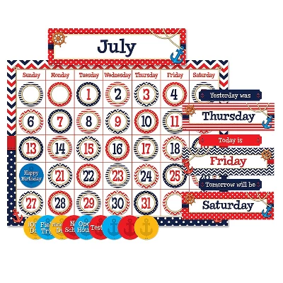 TEACHER CREATED RESOURCES Nautical Calendar Bb Set 5492 1 TEACHER CREATED RESOURCES Nautical Calendar Bb Set 5492