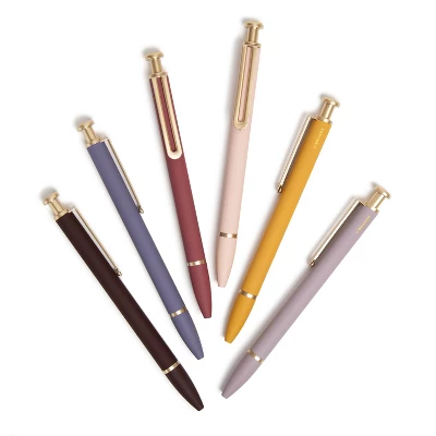 U Brands 6ct Ballpoint Pens Soft Touch Monterey Cottage Core 3 U Brands 6ct Ballpoint Pens Soft Touch Monterey Cottage Core - Image 3