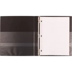 6pk 0.5" D Ring Binder Black - Up & Up™ -Office Supplies GUEST 5d689663 a59a 46bb ae88 2e8ec646c221