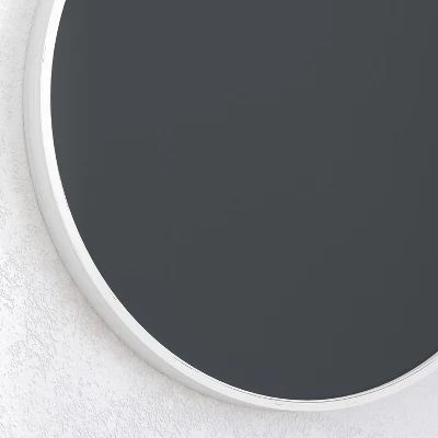 Merrick Lane Round Magnetic Chalkboard With Eraser, Chalk And Solid Wood Frame 4 Merrick Lane Round Magnetic Chalkboard With Eraser, Chalk And Solid Wood Frame - Image 4