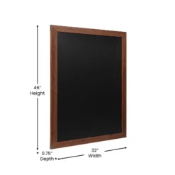 Flash Furniture Canterbury Wall Mount Magnetic Chalkboard Sign With Eraser, Hanging Wall Chalkboard Memo Board For Home, School, Or Business -Office Supplies GUEST 5eb35852 5382 4915 8e5c e27331edaff1