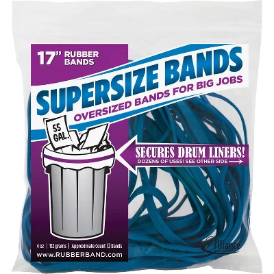 Rubber Bands Supersize Alliance 17" 12/BG Blue 08995 1 Rubber Bands Supersize Alliance 17" 12/BG Blue 08995