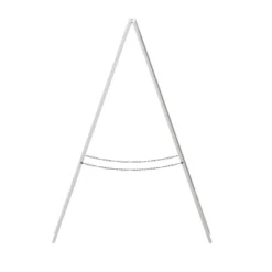 Emma And Oliver Rustic Vintage Double-Sided Folding Magnetic Chalkboard With 8 Chalk Markers, 10 Chalkboard Stencils, Eraser And 2 Rustic Magnets -Office Supplies GUEST 606db3ef 3f02 46f8 825e f4f425ca8546