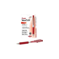 Pentel WOW! Retractable Gel Pen .7mm Trans Barrel Red Ink Dozen K437B -Office Supplies GUEST 62d77cb4 bbce 461e a07f 6cc0bd229651