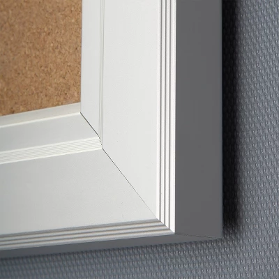 Azar Displays Medium Enclosed Cork Bulletin Board W/ Lock & Key 6 Azar Displays Medium Enclosed Cork Bulletin Board W/ Lock & Key - Image 6