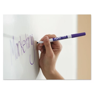 EXPO Low Odor Dry Erase Marker Fine Point Red Dozen 86002 1 EXPO Low Odor Dry Erase Marker Fine Point Red Dozen 86002