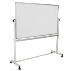 Flash Furniture HERCULES Series Double-Sided Mobile White Board Stand With Pen Tray 25 Flash Furniture HERCULES Series Double-Sided Mobile White Board Stand With Pen Tray -Office Supplies GUEST 64a5bdb8 ed81 4e00 a995 32408c8af1e7