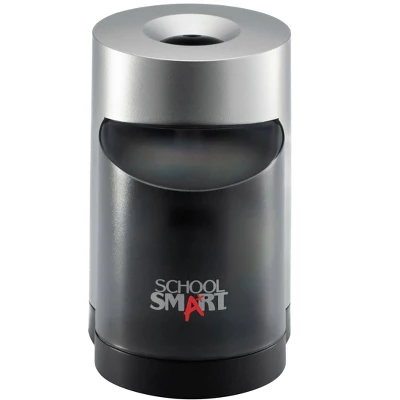 School Smart Vertical Electric Pencil Sharpener, For Classroom, Home, And Office Use, Black And Grey 8 School Smart Vertical Electric Pencil Sharpener, For Classroom, Home, And Office Use, Black And Grey - Image 8