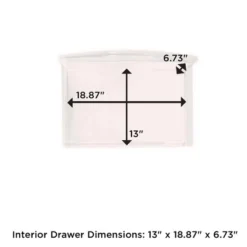 HOMZ 3 Drawer Plastic Storage Cart With Caster Wheels For Home Office Dorm Classroom Organization Black Frame/Clear Drawers (2 Pack) -Office Supplies GUEST 6602bcb0 4d4f 4dad 8181 2f4f7a54dd20