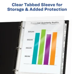 Avery Index Maker Print & Apply Clear Label Sheet Protector Dividers 5-Tab Letter 75500 10 Avery Index Maker Print & Apply Clear Label Sheet Protector Dividers 5-Tab Letter 75500 -Office Supplies GUEST 67432a2c 8cff 4643 8873 192b13f734e4