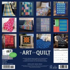 Willow Creek Press 2024 Wall Calendar 12"x12" Art Of The Quilt