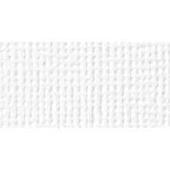 American Crafts Textured Cardstock Pack 12"X12" 60/Pkg-Solid White