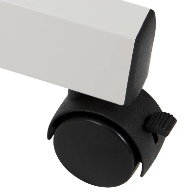Flash Furniture HERCULES Series Double-Sided Mobile White Board Stand With Pen Tray 9 Flash Furniture HERCULES Series Double-Sided Mobile White Board Stand With Pen Tray - Image 9