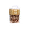 JAM PAPER Round Head Push Pins Rose Gold 100/Pack (346RTRSGO)
